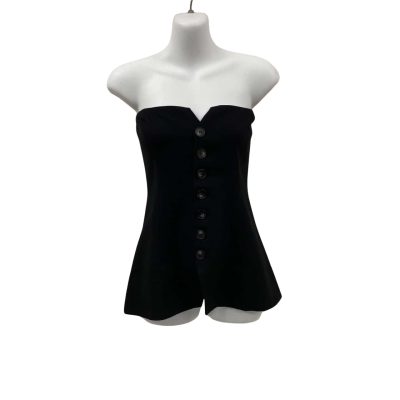 Meshki Womens  Size XS Sleeveless Top Black  