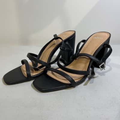 Womens Novo Martha wide heel shoes