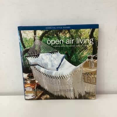 Open Air Living hardcover book