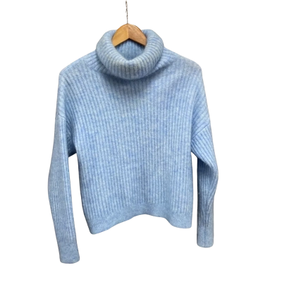 Country Road Womens  Size XS Turtleneck Jumper Blue 