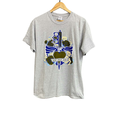 Gildan Bon Jovi Grey 2013 World Tour shirt Size M See Description 