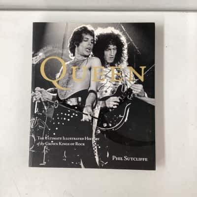 QUEEN The Ultimate illustrated history of the Crown King of Rock paper back