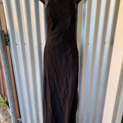 Billy J Sunset Maxi Dress Black Size 6