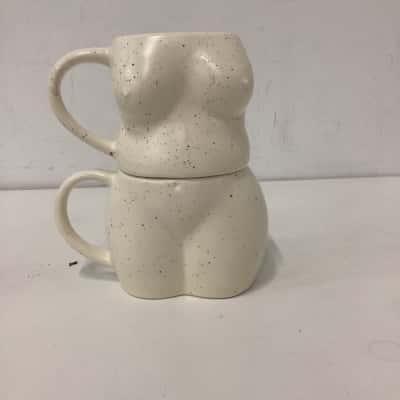 Typo porcelain lady 2 cups