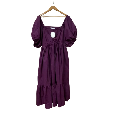  BNWT - HENRY OSCAR Womens Size 18 Midi Dress Purple 