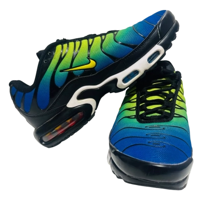 Nike Air Max plus TN men’s Size 9.5 Sneakers / Trainers Blue / Green 