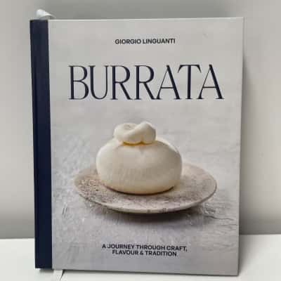 Burrata cookbook by Georgia Linguanti 2025