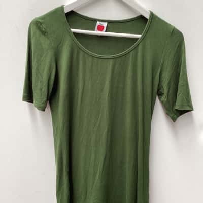  Made590- Womens  Size M T-shirts Green 