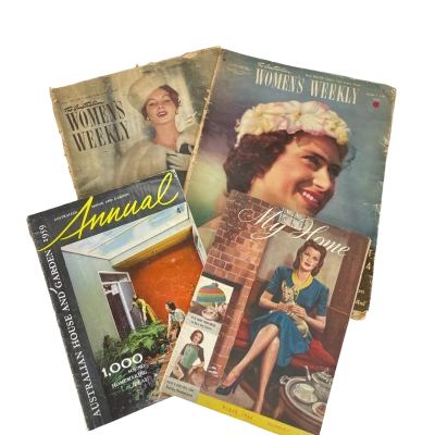 Vintage women’s weekly, house & garden & my home