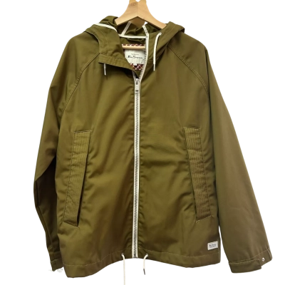 Ben Sherman Mens Size XL Green / Khaki Mod 1960s Replica Jacket