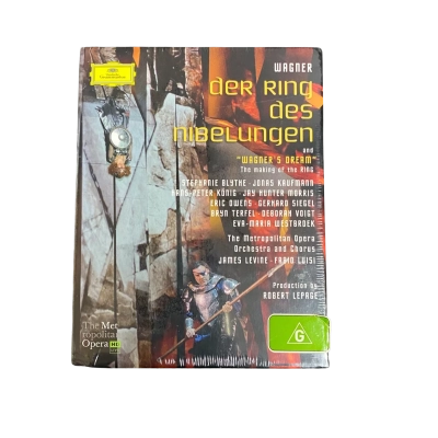 Metropolitan Opera Boxset of Der Ring des Nibelungen: 5 Blu-ray Discs (Sealed)