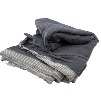 Very Soft Thin Grey Fabric 115 x 119 cm     FAB1