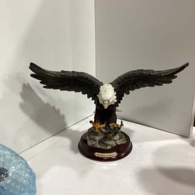 The Helena Collection flying Bald Eagle Figurine