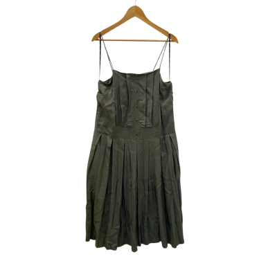 *BNWT* Aje. Women's Meribel Maxi Dress Size 12/L in Oakmoss Green (RRP A$475)