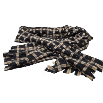 Red Cuckoo  Womens  Size One Size Scarf Beige / Black  70 x 196 cm
