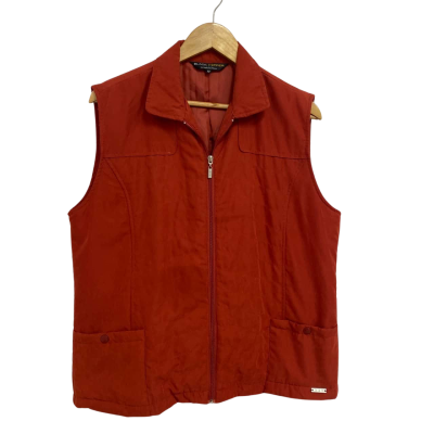 Black Pepper Womens Size 12 Burnt Orange Vest