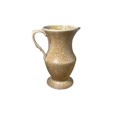 Vintage Art Deco Ceramic Pitcher Vase 9 inches