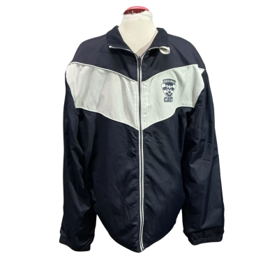 Geelong cats AFL Mens  Size L reversable Blazer Blue / White 