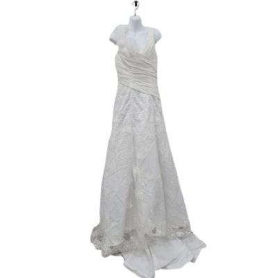 Womens Wedding Dress White  SIZE 10