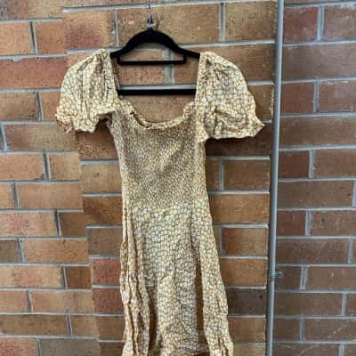 Ghanda Womens  Size XS Mini Dress Floral 