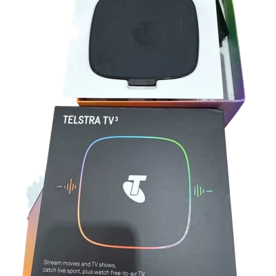 Telstra TV3 Roku 4K HDR Media Streaming TVBox, Voice Control,