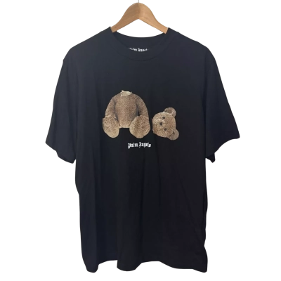 Palm Angels  Size L Short Sleeve T-shirt Black  