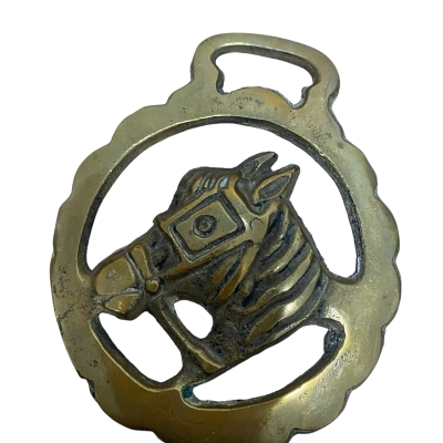 Vintage horse brass x1 