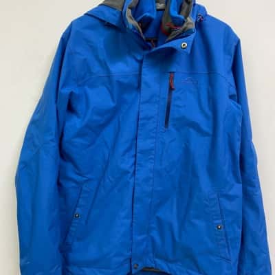 Kathmandu Mens  Size M Front Zipper Blue 
