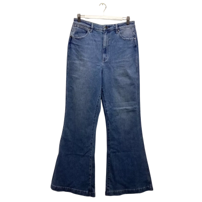 Wrangler Size 12 Lou Lou Bell High-Waisted Flare Jeans NEW! 