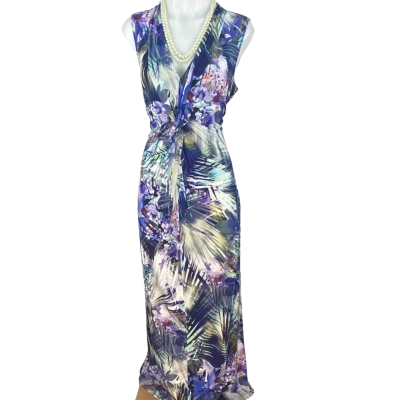 W. Lane - Midnight Fern Maxi Dress (Size M)