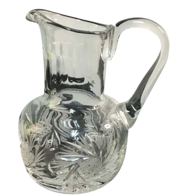 Vintage Crystal Pitcher