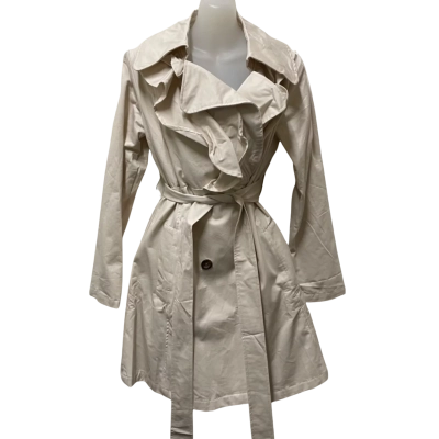  Style By Shez Jacket Womens  Size 10-12 Beige 