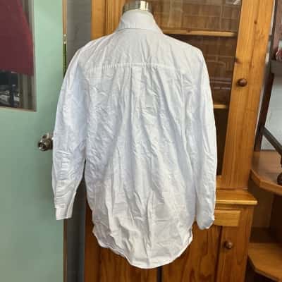 Zara Womens  Size S Zip Through Top White 