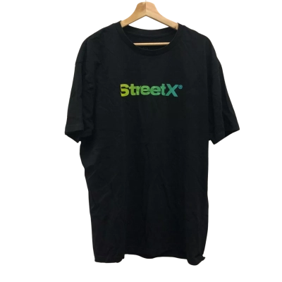 StreetX Mens  Size XL Short Sleeve T-shirt Black  