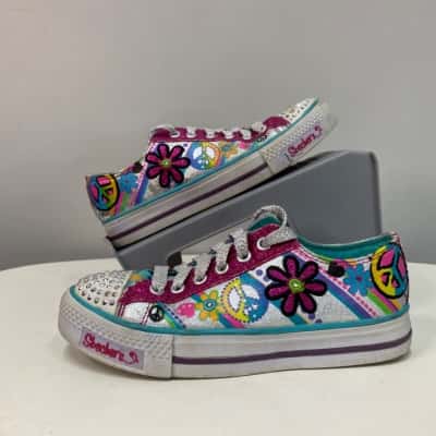 Skechers Girls Hippy”  Size 3 / 22cm Shoes Multicoloured 
