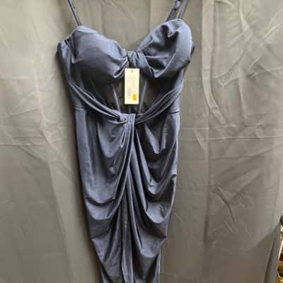 Sheike Womens Size 12 Navy/Dark Blue Estate Dress