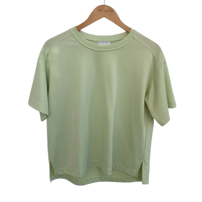 Witchery Womens  Size S / XS Short Sleeve Top Green 