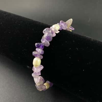 Amethyst Serenity  Womens Bracelet RRP $29.95