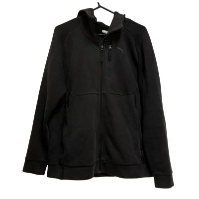 Puma Mens  Size US L Hood Jacket Black  