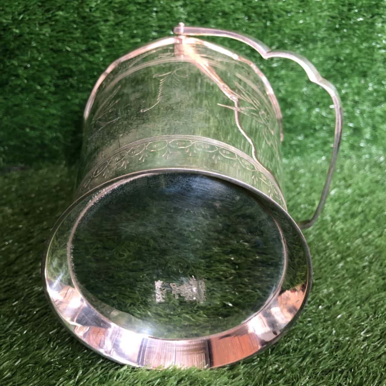 Embossed Silver Ice Bucket (s)