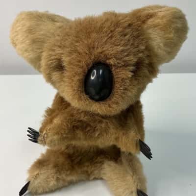 Vintage Koala Bear 1960s-1970s Real Fur