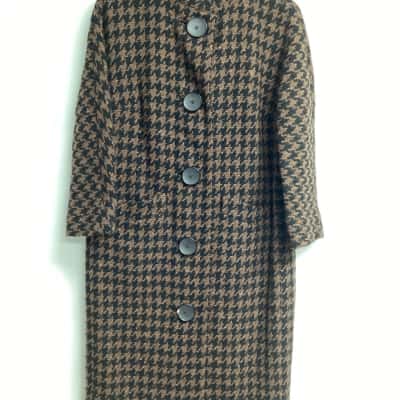Vintage Women's Winter Jacket Brown 