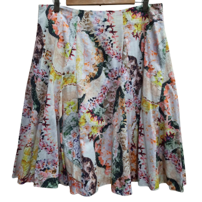 ALANNAH HILL 'Flyin Away' A-Line knee Length Skirt in Size 16