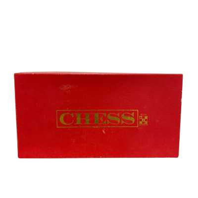 Chess pieces & board made in Hong Kong