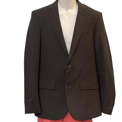 Oxford Mens Size 96R/M Suit Jacket Black