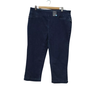 Millers Womens  Size 16 Cropped Pants Navy Blue 