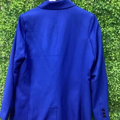 Katies Womens  Size 12 Blazer Blue 