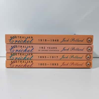 Jack Pollard Australian Cricket Book Set