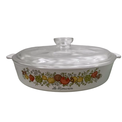 Corning Ware Spice of Life 25cm Frypan B10, Cerammed in Australia, with Lid