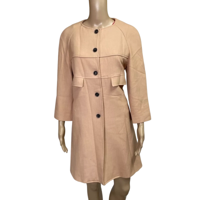 Zara Womens  Size 14 utility  style Jacket Beige 